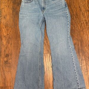 Abercrombie & Fitch Light Blue Flare Jeans